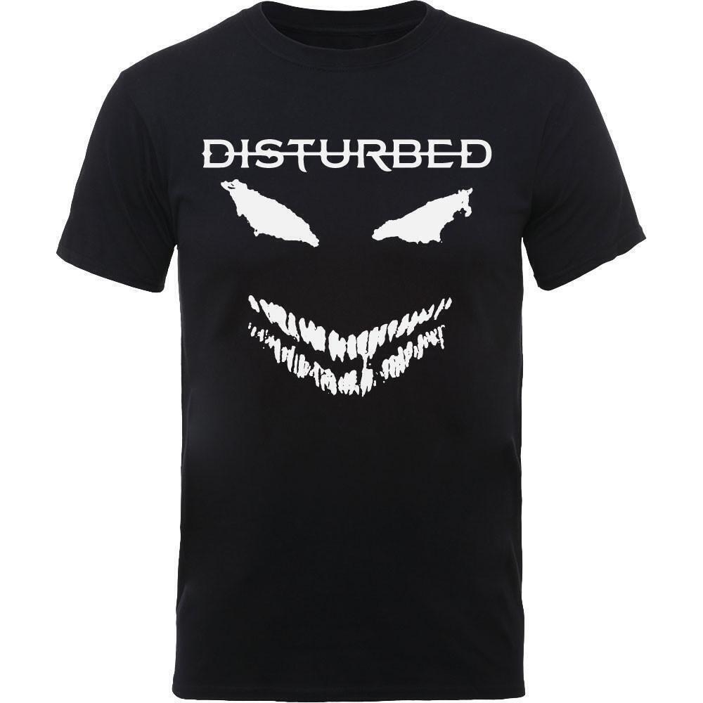 Disturbed Unisex T Shirt Scary Face Candle